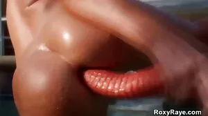 Wet Emma Ejac faciale compilation femme nue x 1